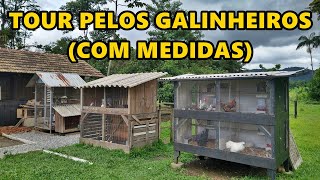 Mostrando todos os galinheiros e viveiros do nosso sítio (com medidas) | Coração Campeiro