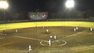 常総学院ー横浜 ８回表 2015年秋季関東地区高等学校野球大会１回戦