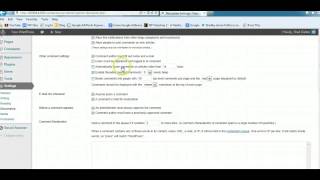 Discussion Settings - WordPress Tutorial Series No.20