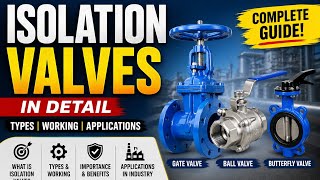 Isolation Valves Explained | Types, Working & Applications (Full Guide) | Zoloto Valves