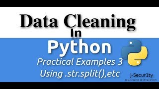 Data Cleaning in Python (Practical Example 3) - Working with .str