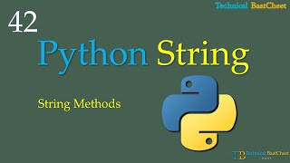42 len(), lower(), upper() and split() python string methods | Technical BaatCheet | Rajiv