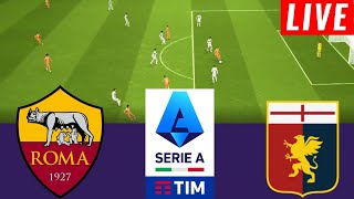 🔴LIVE : AS Roma FC Vs Genoa FC Live Match Today | ASR Vs GFC Live Football Match 2023 Live