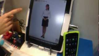 {MWC 2013] ANALOG TWELVE unveiled iPad receptionist