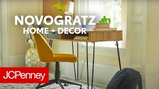 Home + Decor | NEW BRAND ALERT! "Novogratz" | JCPenney