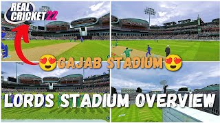 Lords Stadium Overview 🔥 Real Cricket 22 - RC 22 💥 Looks Pretty Promising 😍