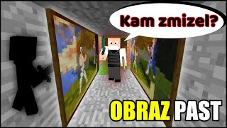 Obraz past | Teď tu byl, kam zmizel? | Minecraft pasti #16, nečekané překvapení | Zdeněk zahradníkem