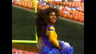 LA Rams Cheerleaders on The John Robinson Show (1987)