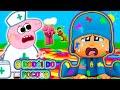 The Boo Boo Song POCOYO(CHÃO É LAVA)FLOOR IS LAVA/CUIDADO POCOYO!/Ground Is Volcano/Nursery Rhymes