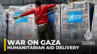 13 aid trucks roll into northern Gaza without incident