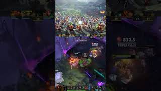 Rampage with Bristleback Spiking Through the Enemy! #rampage #dota2 #earthshaker #axe #gameplay