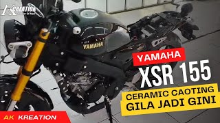 MOTOR BARU !!! YAMAHA XSR 155 COATING BIAR MAKKIN GANTENG