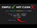 Clean Code: Good Names Aren't Enough!