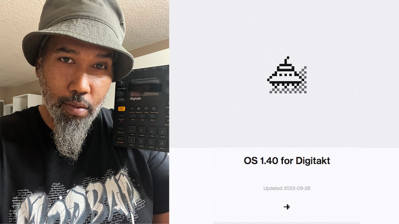 Elektron Digitakt 1 40 Update Song Mode Youtube