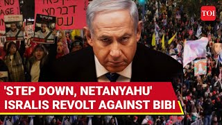 Huge Revolt Against Netanyahu; Israelis Issue Ultimatum To Bibi In Tel Aviv Over Hamas Hostage Deal