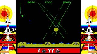 Atari Vault - Missile Command Arcade Gameplay