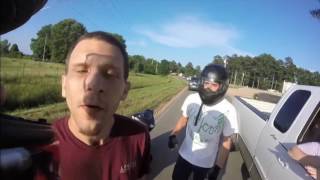 Biker Headbutts STUPID truck driver | ROAD RAGE #3