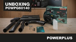 POWERPLUS - Unboxing der POWPG60140 Laubsauger / -bläser