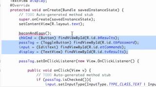Android Application Development Tutorial 33 Creating a Method
