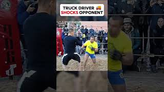 Truck Driver Shocked MMA Fighter With His Skills!