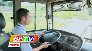 BPTV NEWS 24-1-2025: 92,540 CUSTOMERS IN BINH PHUOC GET BUS FARE DISCOUNTS