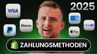 Shopify Zahlungsmethoden einrichten in 2025 - So geht's!