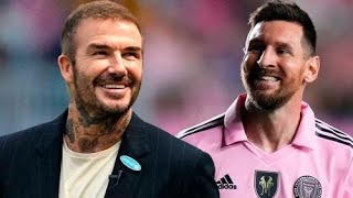 Beckham khóc khi Messi đồng ý đến Inter Miami