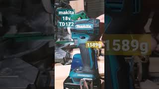 【インパクトドライバー】比較　どっちが重い？　HiKOKI　36v　WH36DC makita　18v TD172 ハイコーキ　マキタ