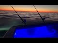 sunset running on ohana 35 cabo flybridge