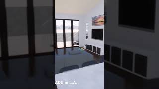 ADU unit in Los Angeles, 2 bedroom, 1 bathroom. Rental unit