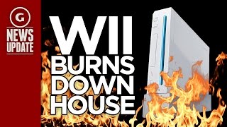 Man Says Wii Burned His House Down - GS News Update