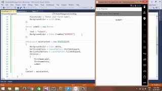 Xamarin Forms - Tutorial2 - Basic Controls