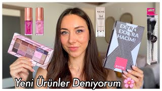 UYGUN FİYATLI POPÜLER ÜRÜNLERİ DENEDİM 😍 | NOTE RENKLİ NEMLENDİRİCİ, HUDA BEAUTY MUADİLİ PALET