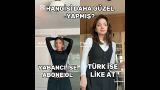 HANGİSİ DAHA GÜZEL YAPMIŞ? | YABANCI İSE ABONE OL | TÜRK İSE LİKE AT | SİZLERİ SEVİYORUZ☃️🕊❤