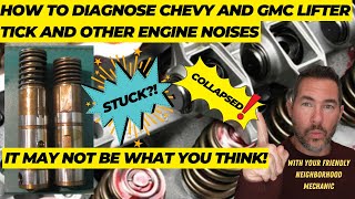 Diagnose lifter tick vs other engine noises on chevy 5.3L truck (is it lifters or something else?)