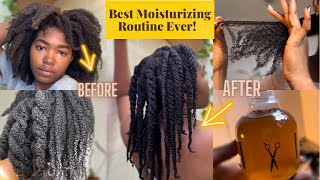 How to Moisturize Natural Hair & Retain it up to 7days: Techniques, Best Products,Update & Hair Tea