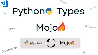 Python Types in Mojo🔥Type Conversions-Complete Visual Studio Code Guide | Mojo🔥 Programming Language