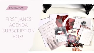 Janes Agenda December Themed Subscription Box