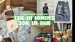I Made 30 000$ in 24hours with my Clothing Brand at 19 years old