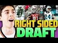 RIGHT SIDED DRAFT! MADDEN 16 EXTREME DRAFT CHAMPIONS