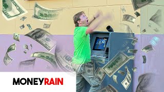 ATM Gone Crazy: Spitting Out Cash and Shocking Strangers! 💸🤣  #prank