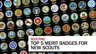 Top 5 Merit Badges for New Scouts [SMD158]