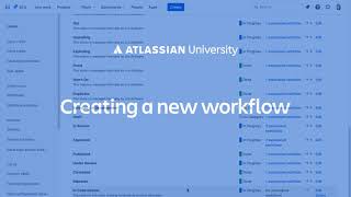 How to create a new workflow in a Jira Cloud project
