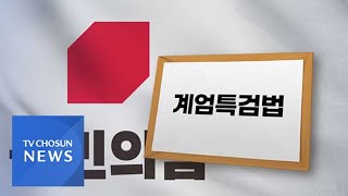 與, 오늘 의총서 '내란특검' 대응 '계엄 특검법' 논의 [뉴스퍼레이드]