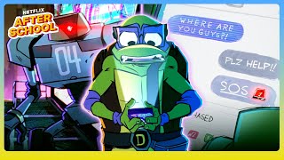 Donatello’s NYC Robot Escape 🤖 Tales of the Teenage Mutant Ninja Turtles | Netflix After School