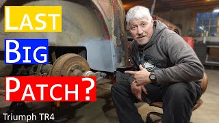 Triumph TR4 - Patches and Inner Sill | Roundtail Restoration