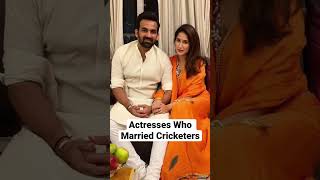 Bollywood Actress Who Married Cricketers #bollywood #bollywoodshorts #shortsyoutube #sumerashares