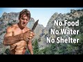 Lost in the Sierra Nevada with just a Knife: No Food, No Water, No Shelter