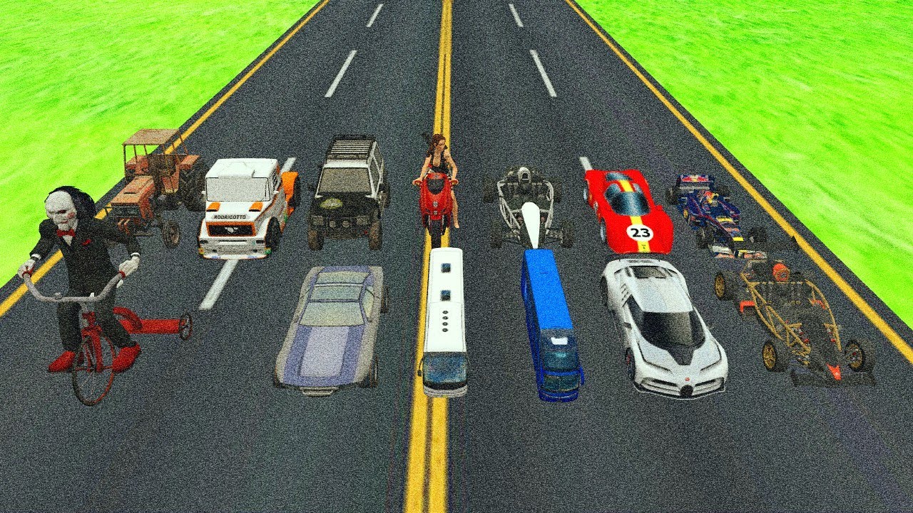Speed Comparison 3d Vehicle Youtube