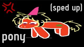 pony - wifiskeleton (sped up)